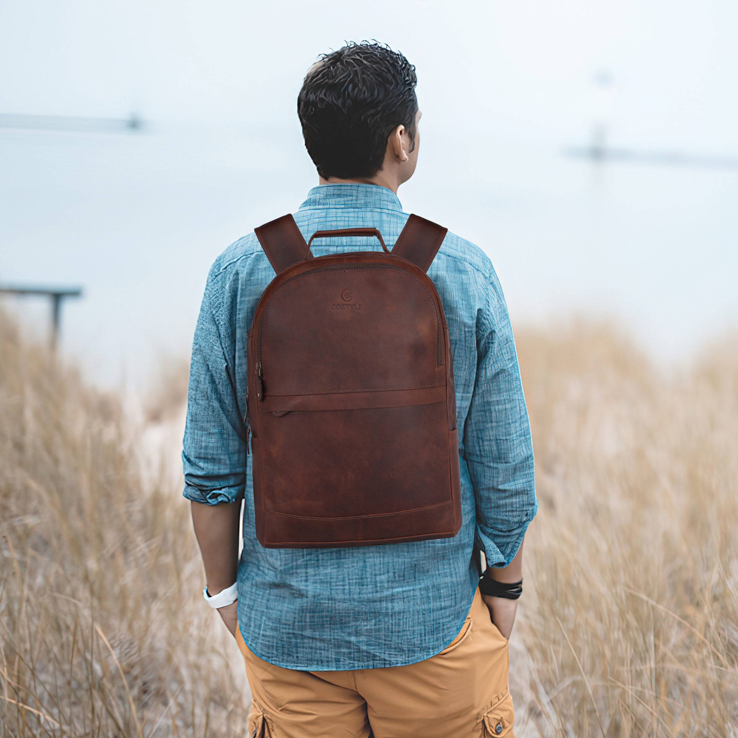 Leather Backpack – Classic Elegance