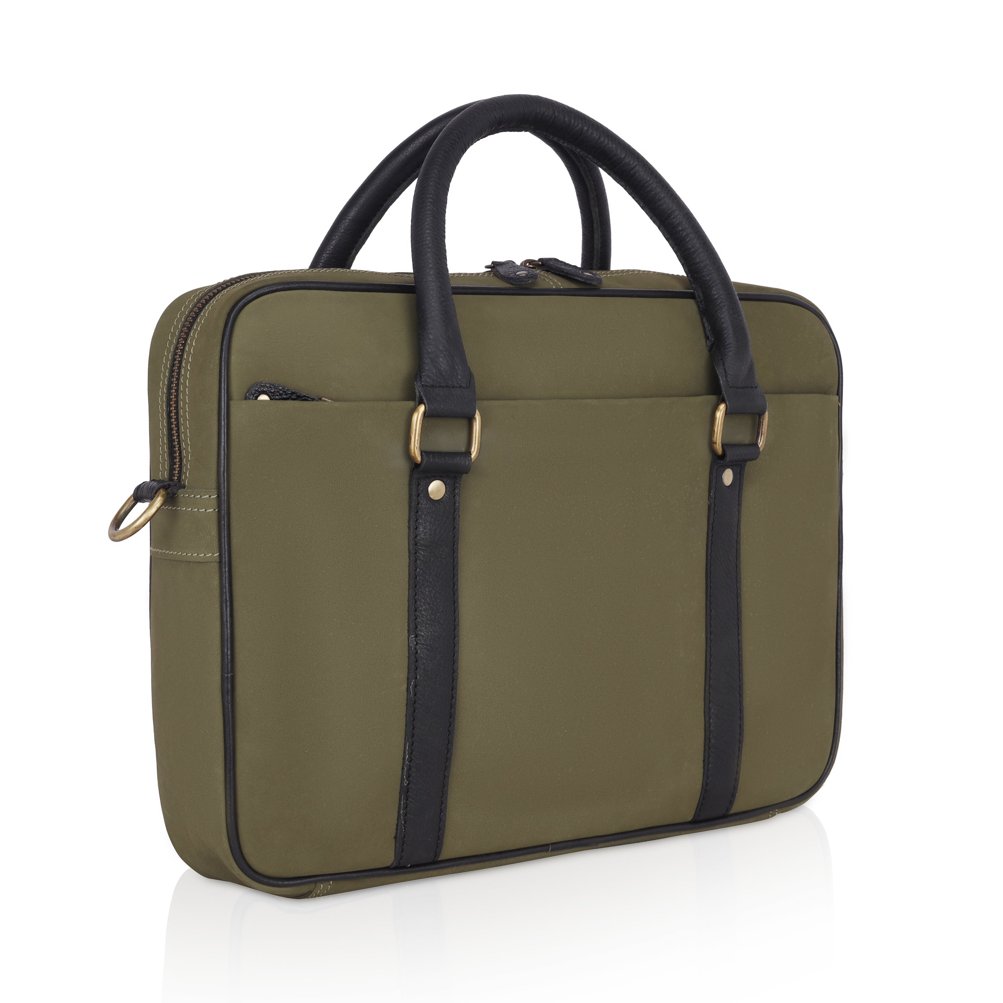 Quento Leather Laptop Bag