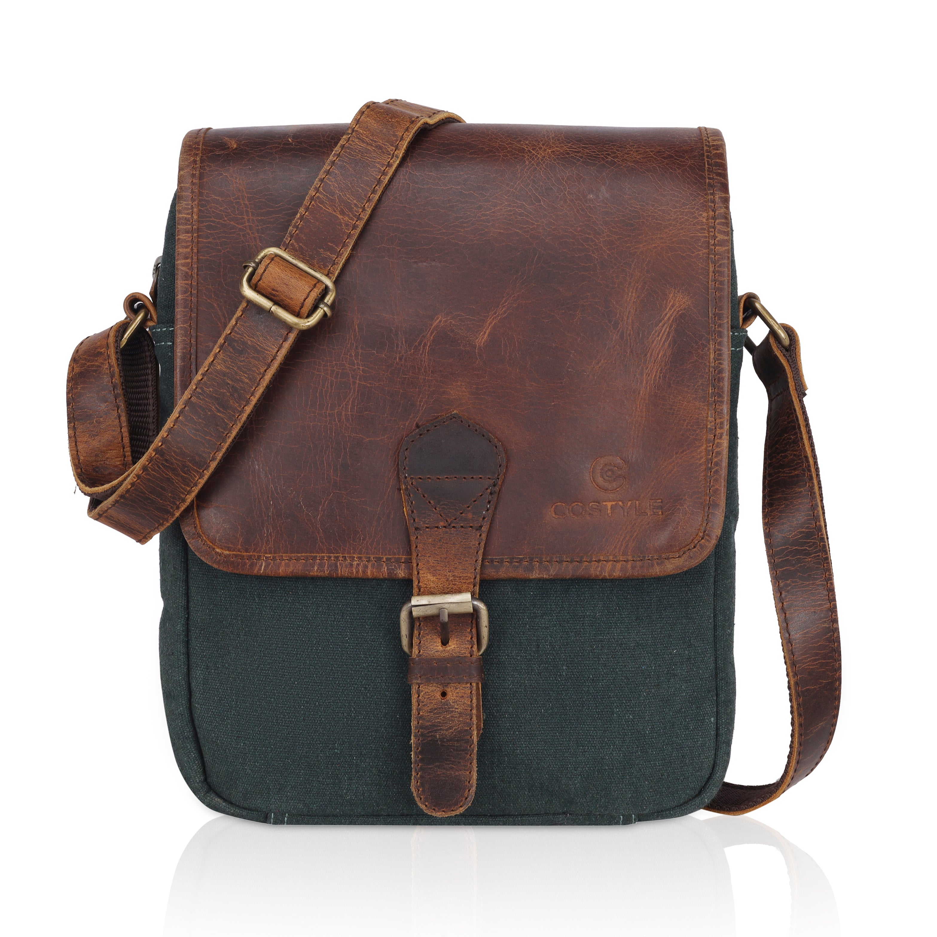 Canva - Cross Body Sling / Forest Green
