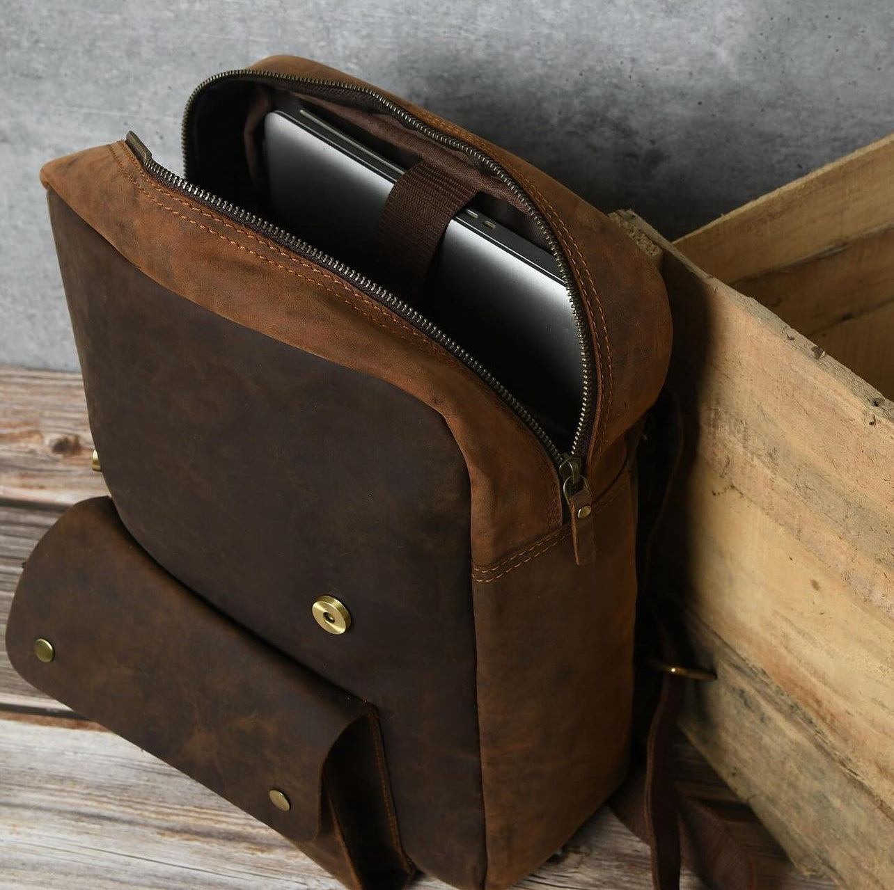 COSTYLE Genuine Leather Backpack - Exclusive