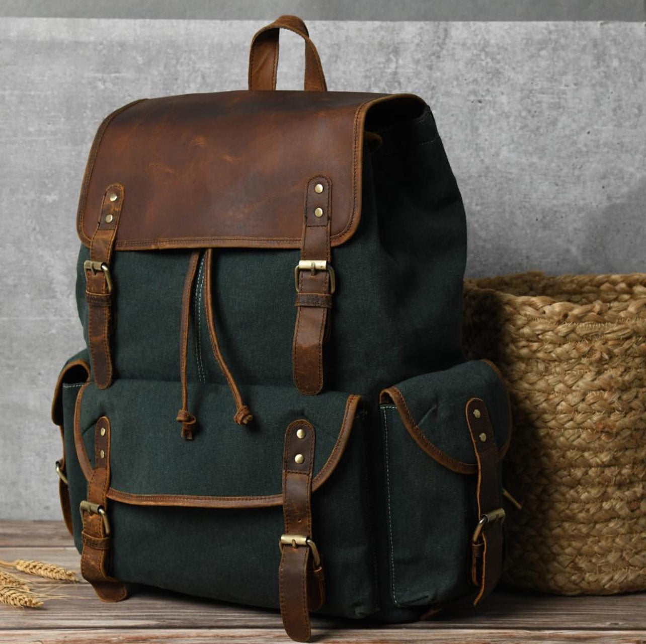 COSTYLE Genuine Leather Backpack – Canva