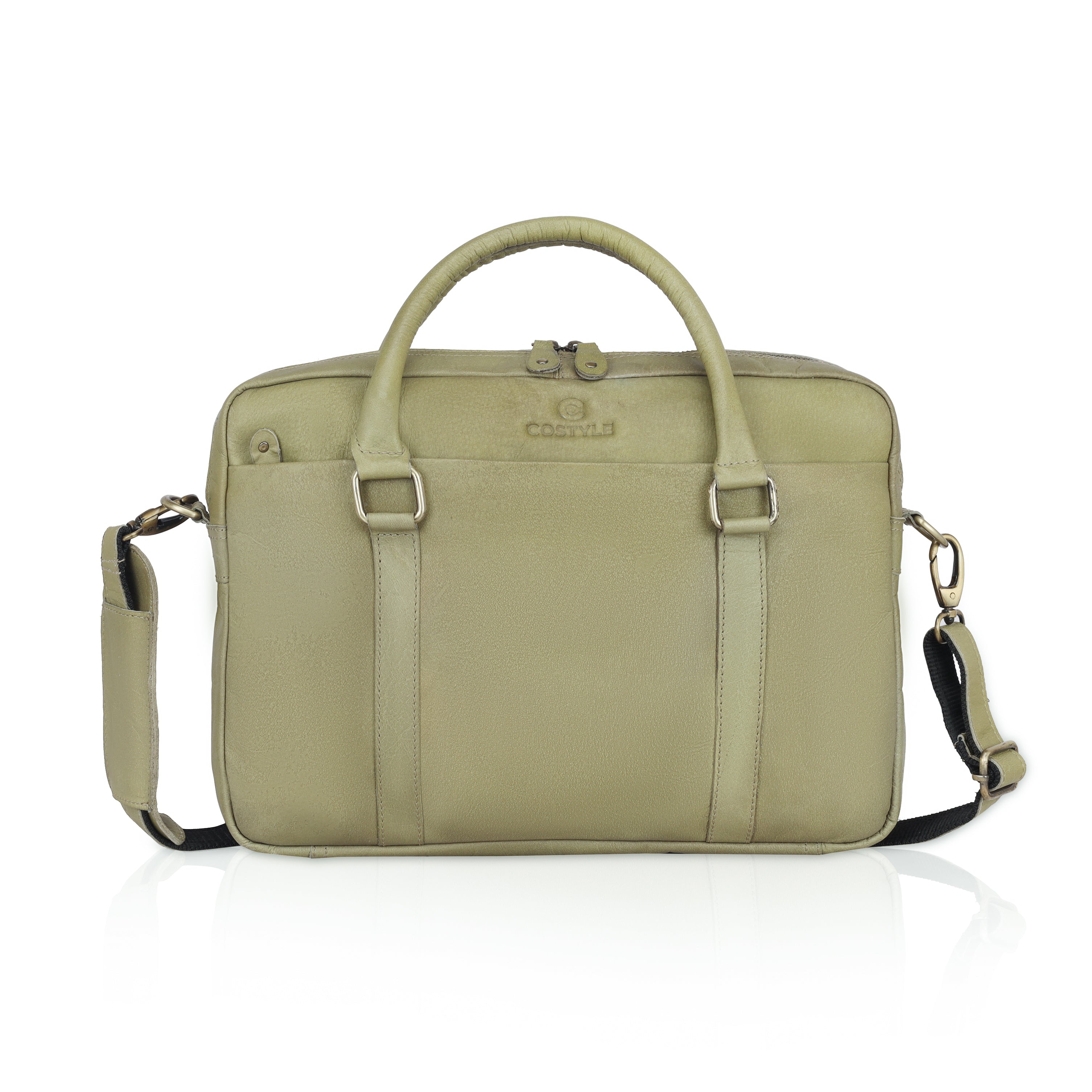 Quento Leather Laptop Bag