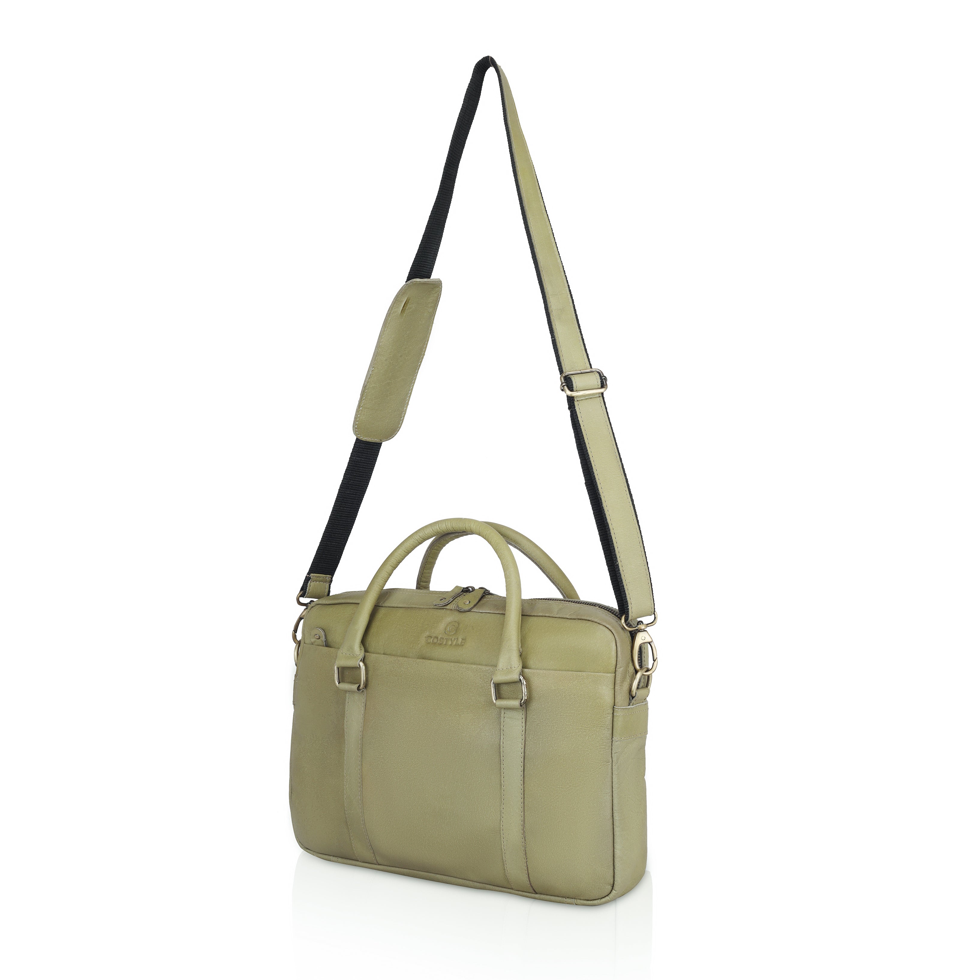 Quento Leather Laptop Bag