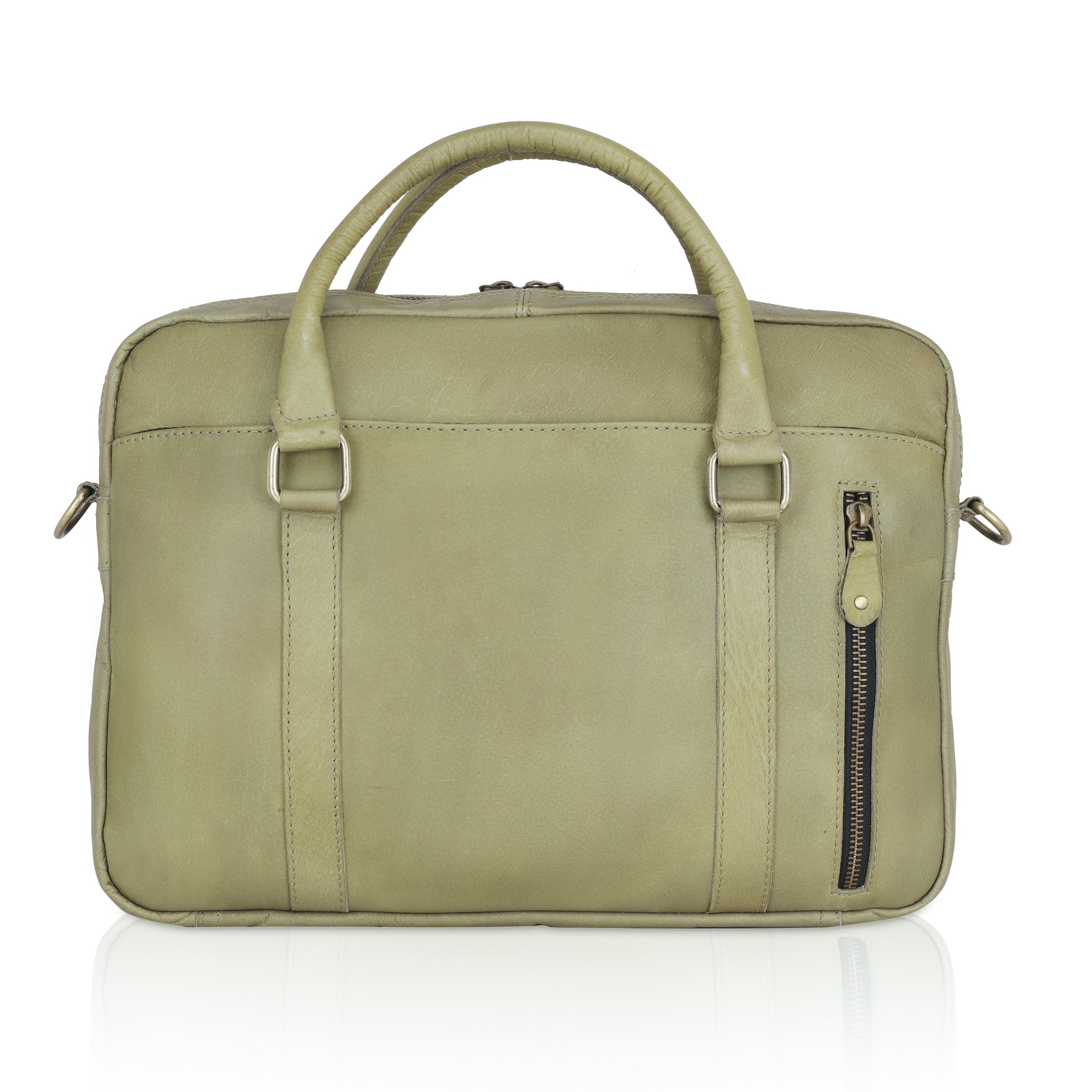 Quento Leather Laptop Bag