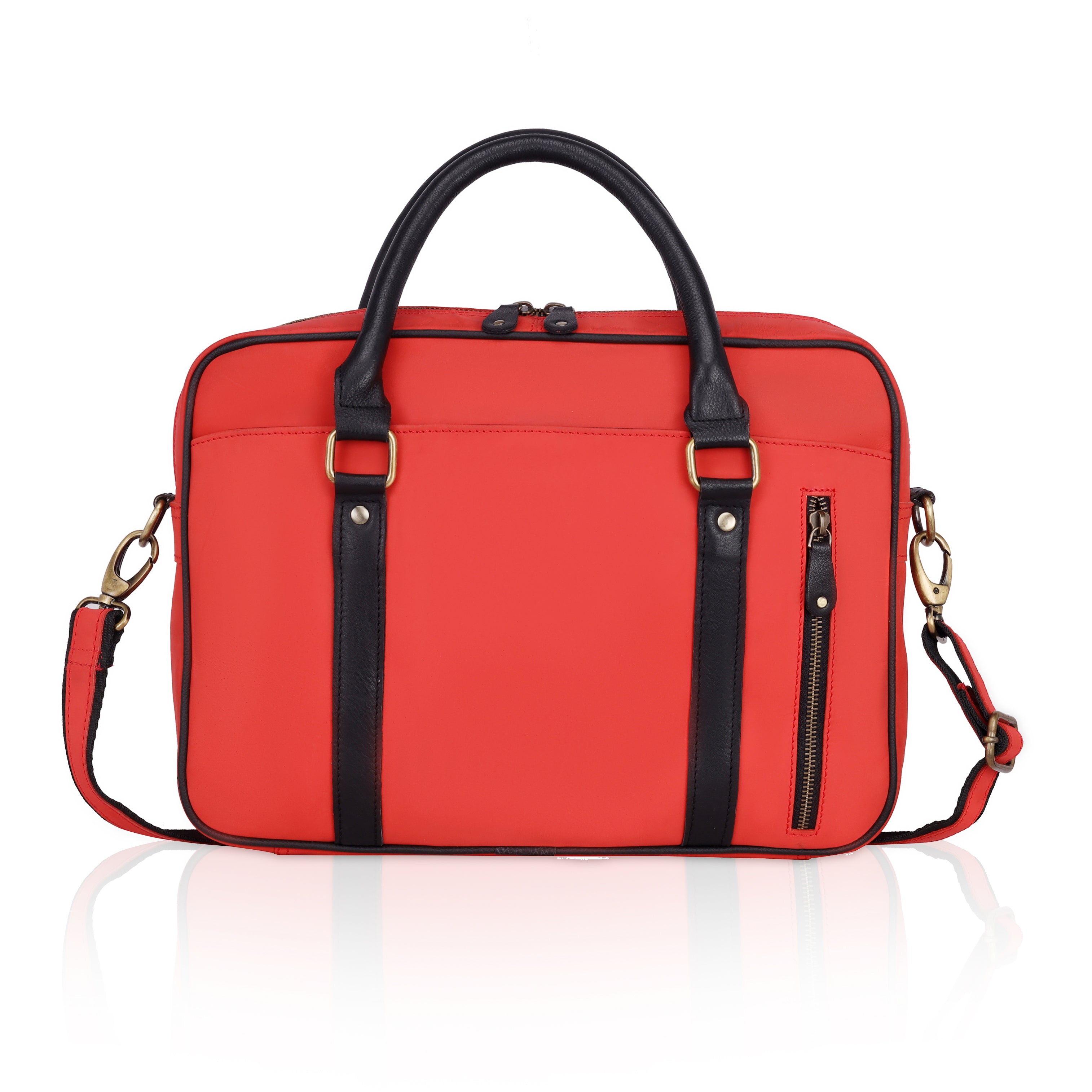 Quento Leather Laptop Bag