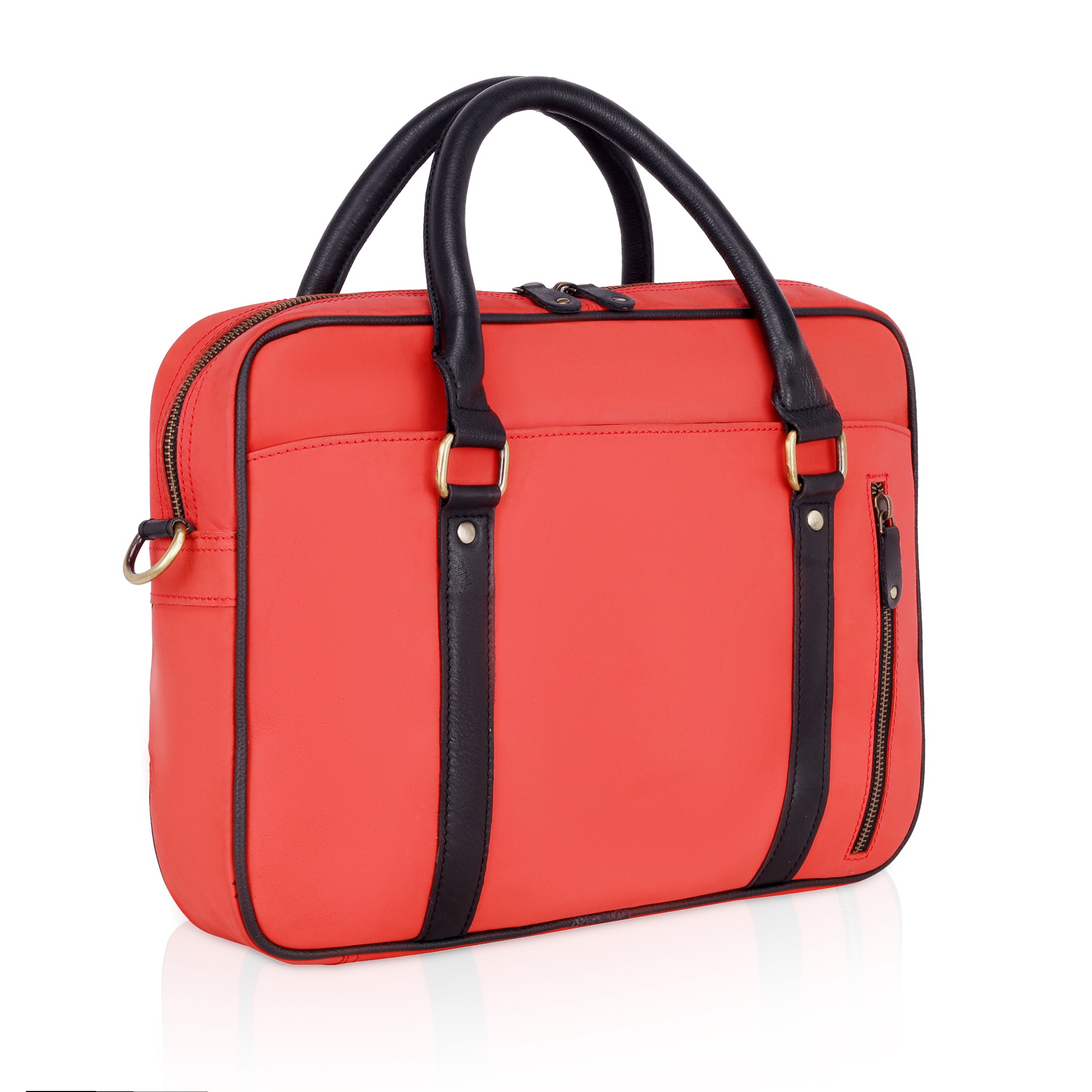 Quento Leather Laptop Bag