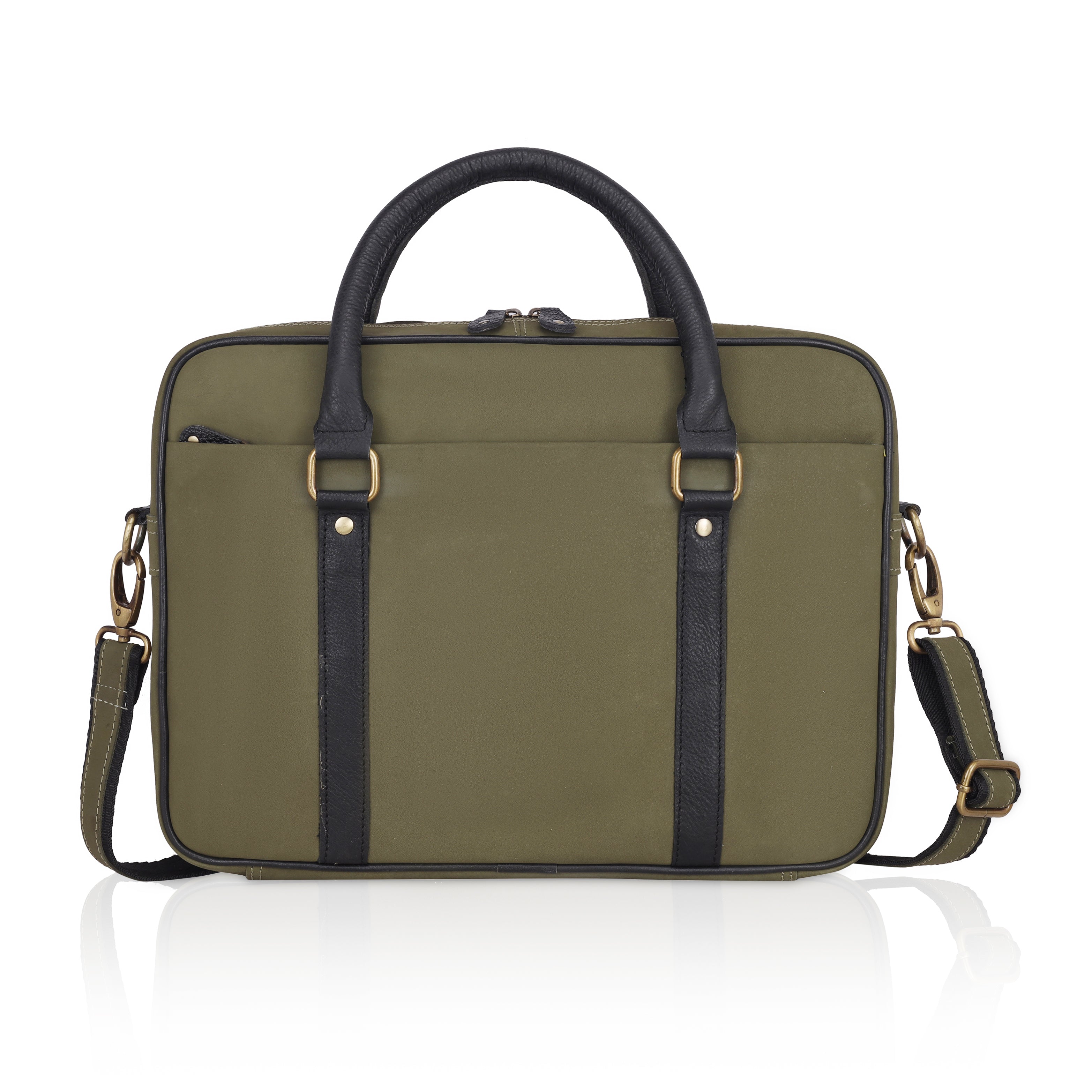 Quento Leather Laptop Bag