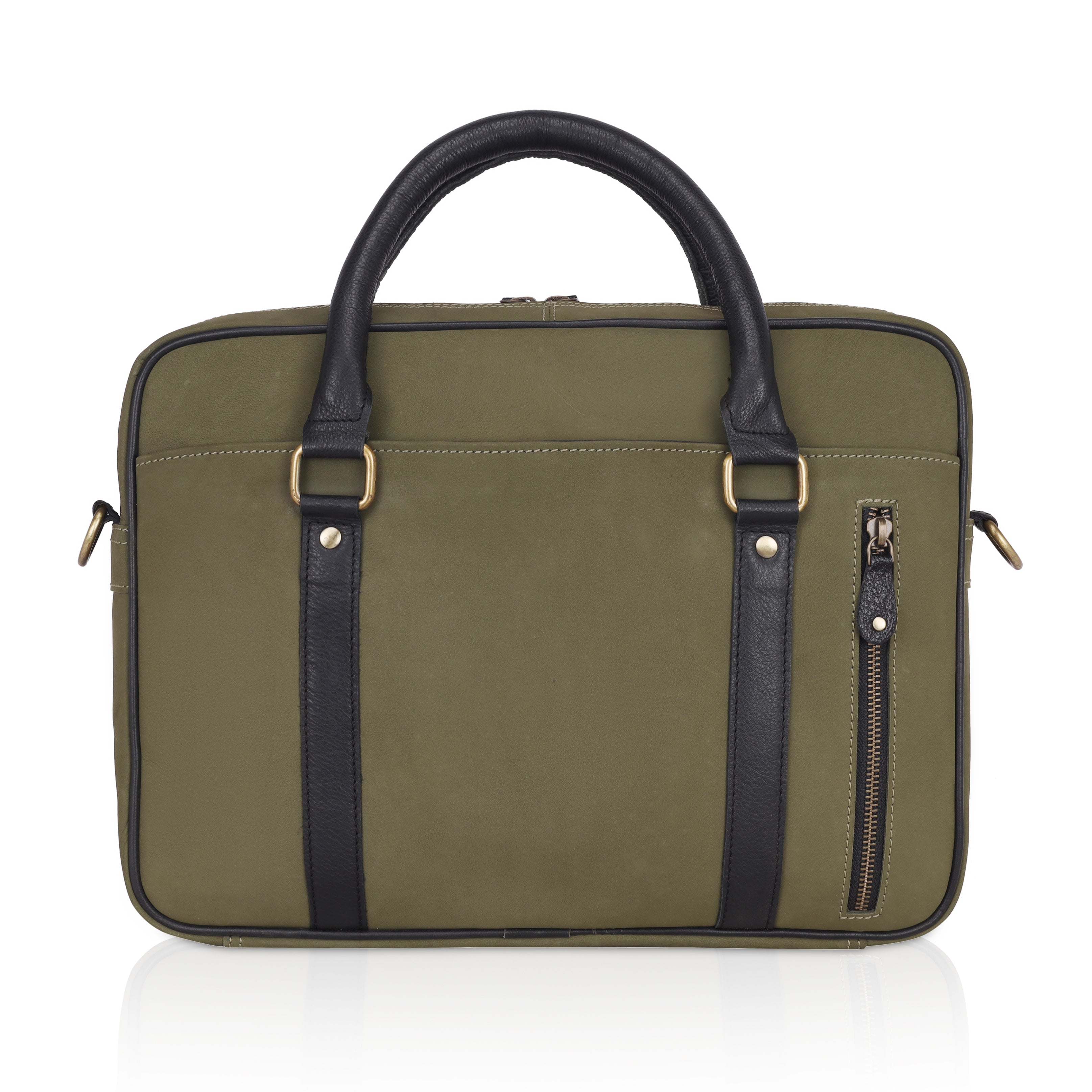 Quento Leather Laptop Bag
