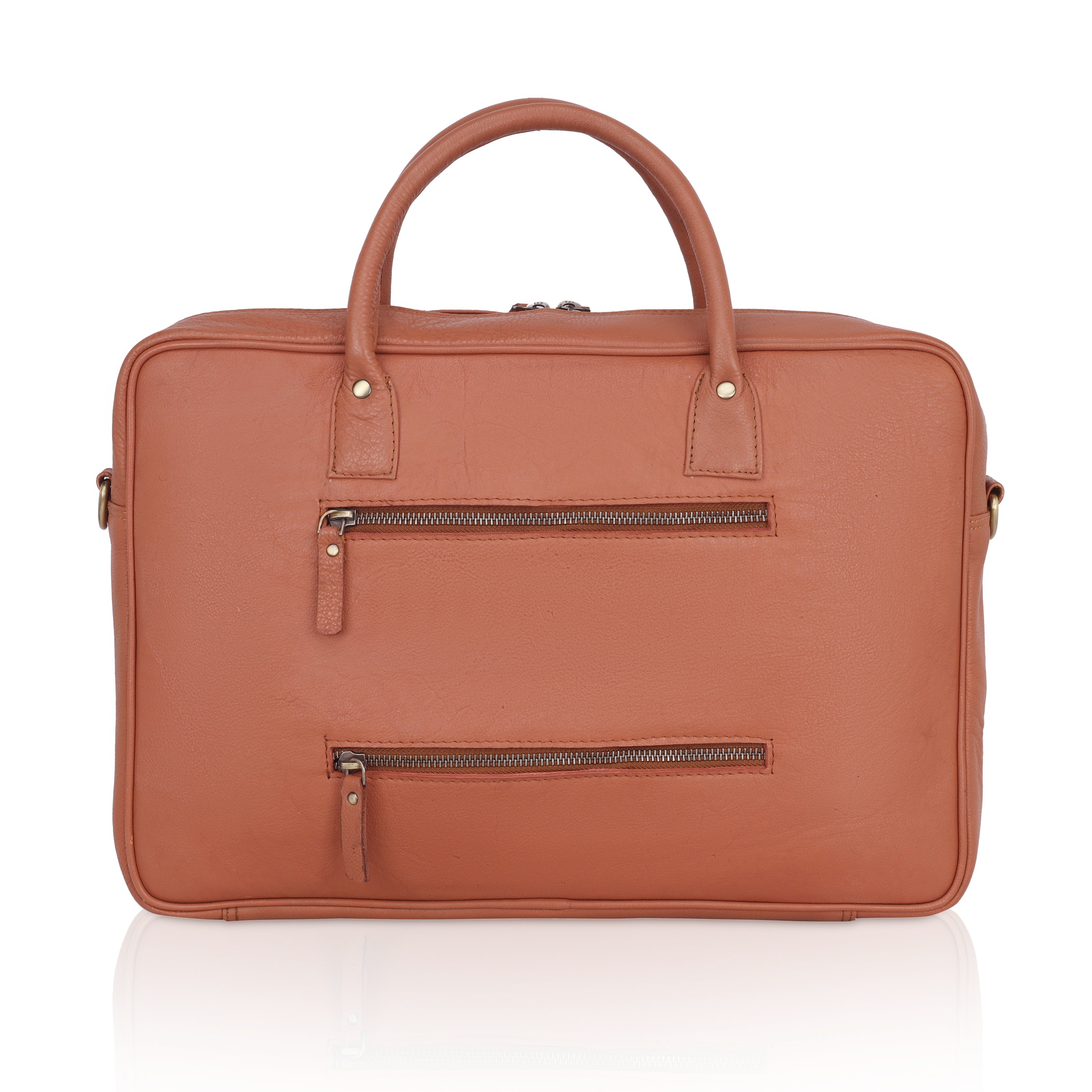 COSTYLE Luxe Leather Laptop Bag