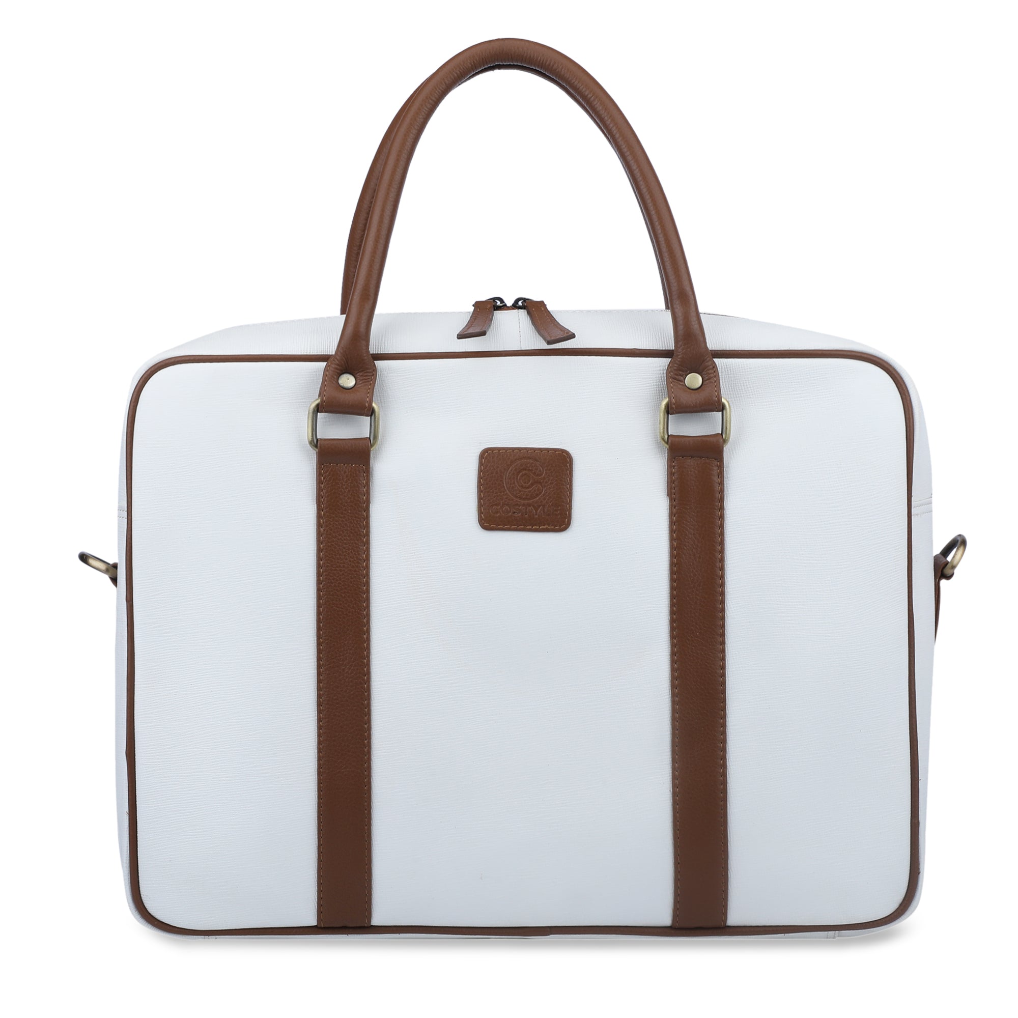 Saffiano Leather Laptop Bag