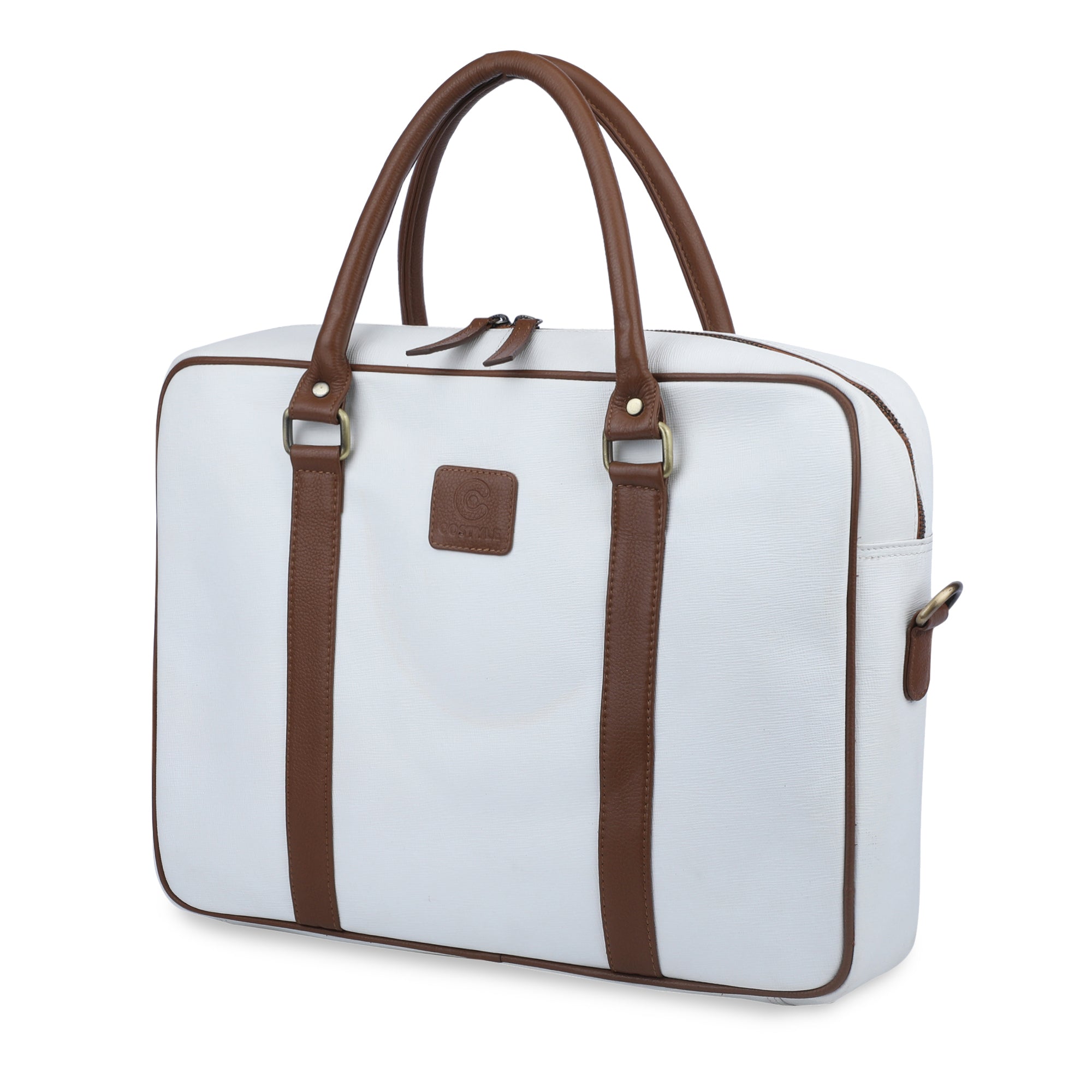 Saffiano Leather Laptop Bag