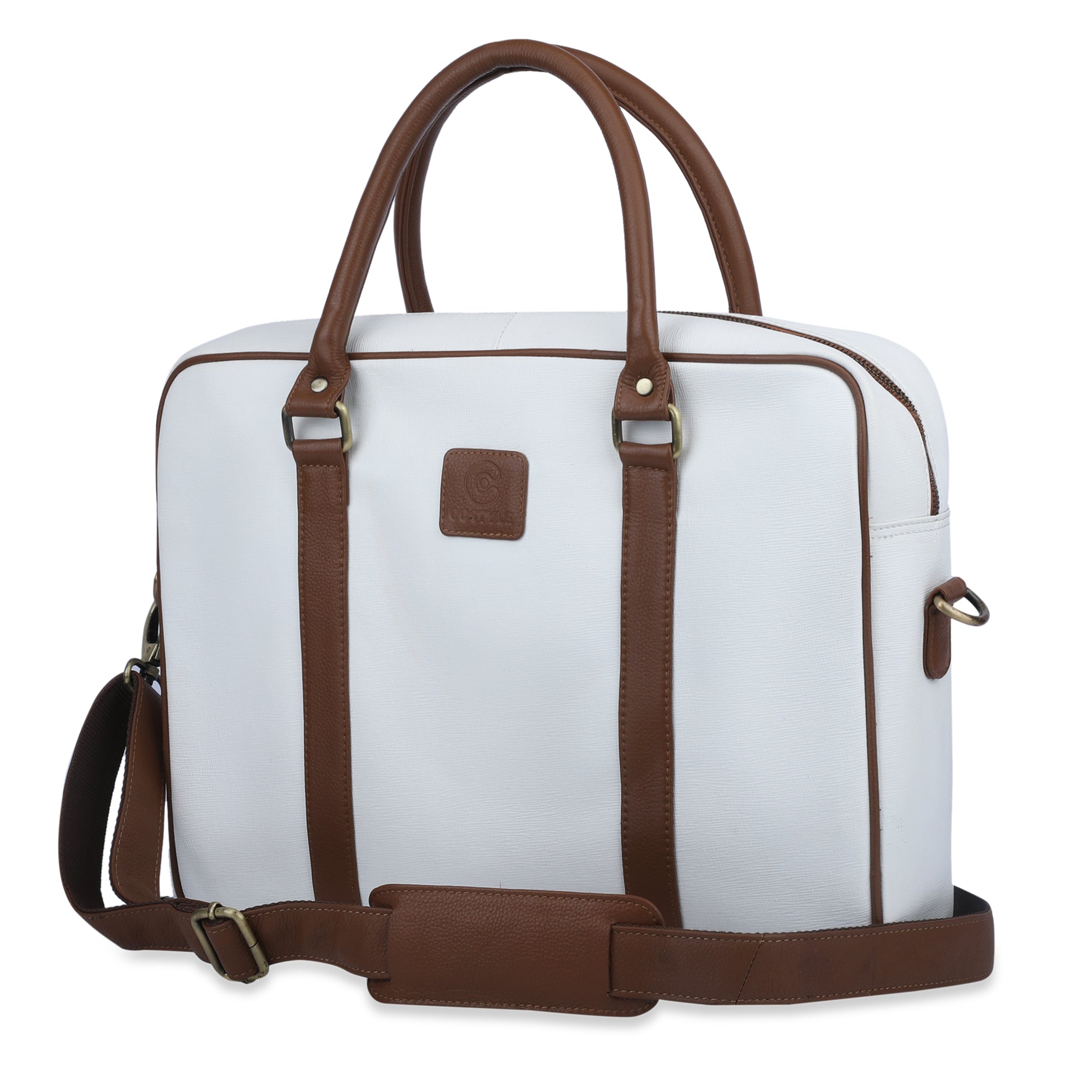 Saffiano Leather Laptop Bag