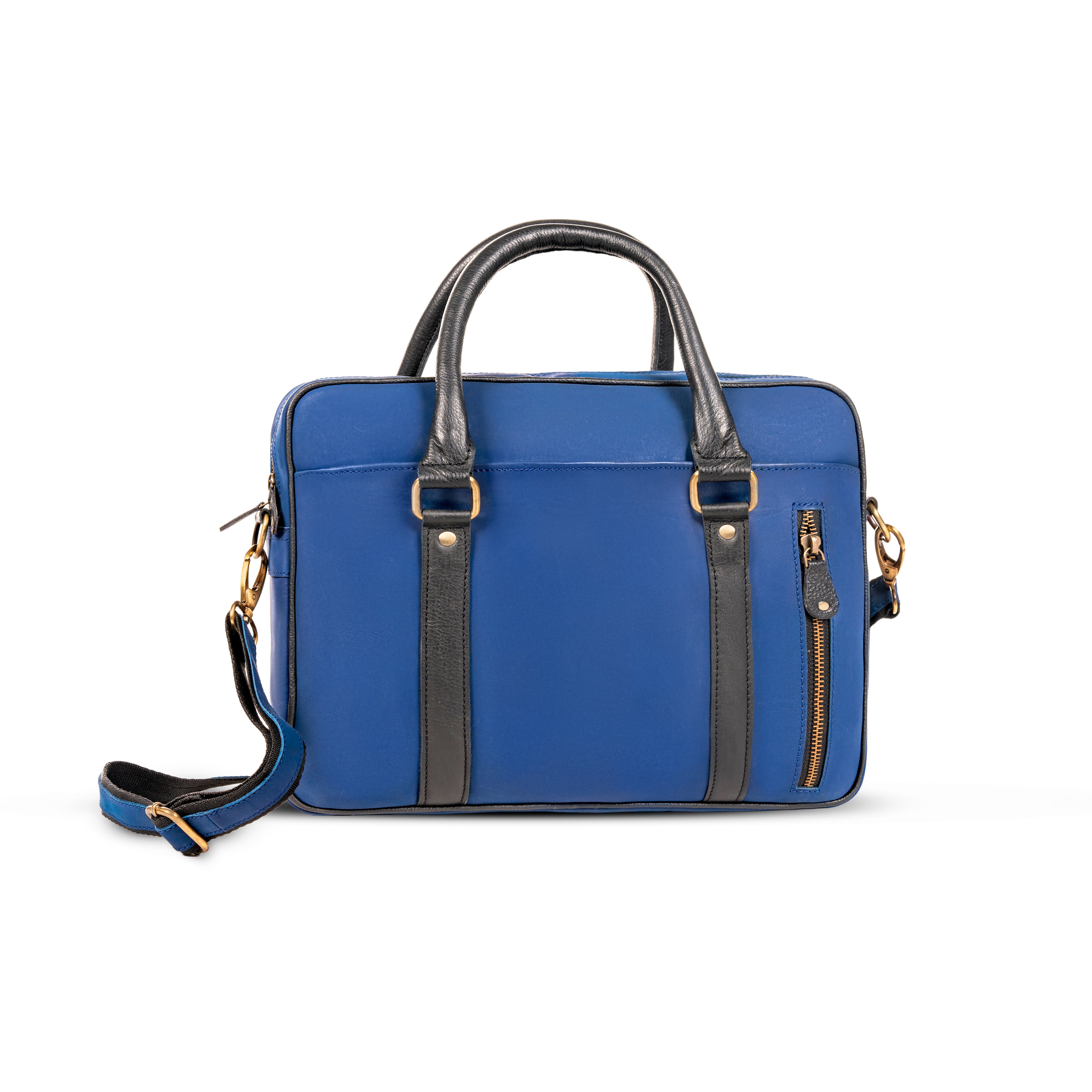 Quento Leather Laptop Bag